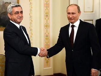 Путин и Саргсян обсудят ТС