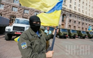 В Киеве штурмуют Минобороны Украины