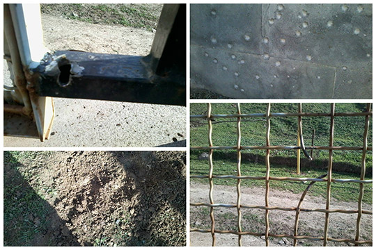 Село Барекамаван обстреливали из оружия крупного калибра