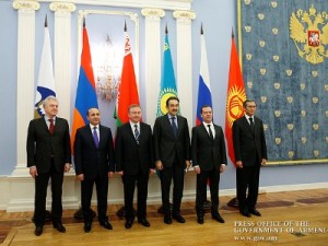 Делегация Армении на Межправительственном совете ЕАЭС