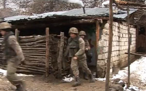 Как армянские бойцы ликвидировали азербайджанских диверсантов(Видео)