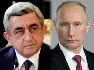 Саргсян выразил соболезнования Путину в связи с трагедией в Казани