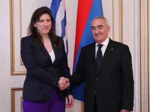 Греция продолжит содействие Армении в международном признании Геноцида армян