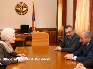 Президент Нагорного Карабаха принял внучку Моргентау