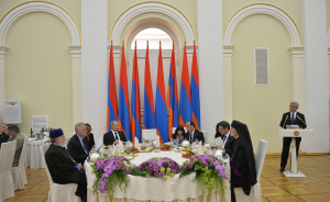 Речь президента Армении на государственном обеде
