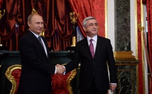 Путин обсудит с Саргсяном сотрудничество России и Армении