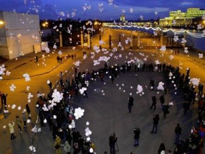 В крупных городах России осуществляется флэш­моб «Бессмертные души»