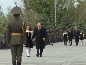 Президент России почтил память жертв Геноцида армян