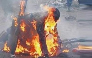 Азербайджанец сжег себя в знак протеста против ГАИ