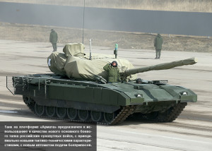 В России показали фотографии нового танка «Армата»