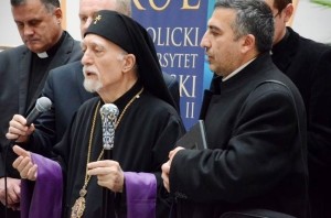 Состоялась встреча Арсена Авакова с Патриархом Армянской Католической Церкви Нерсесом Бедросом XIX в его резиденции в Риме