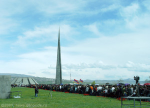 Вход для посетителей Мемориала жертв Геноцида армян будет открыт с 13:00
