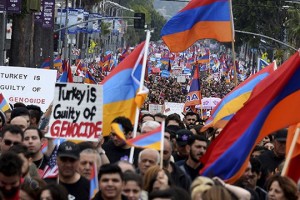 В Лос-Анджелесе 130-тысячным шествием отметили 100-летие Геноцида армян