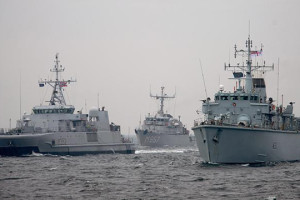Более 20 боевых кораблей участвуют в военно-морских учениях НАТО у побережья Литвы