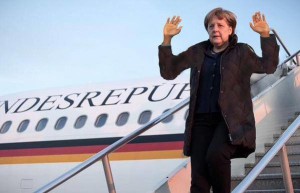 Ангела Меркель прибыла в Москву