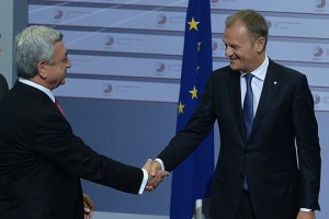 Армения обязуется предпринять шаги для формирования новой правовой основы отношений с ЕС: С. Саргсян