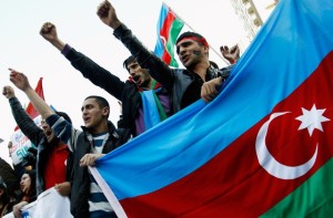 В Тбилиси прошла акция с требованием освободить политзаключенных в Азербайджане