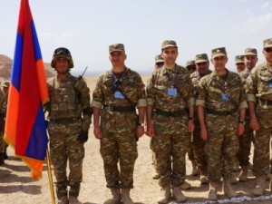 Армянское подразделение КСОР возвратилось на родину