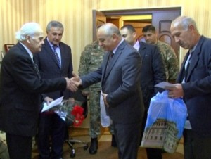 Военнослужащие Армии Обороны Арцаха посетили ветеранов ВОВ