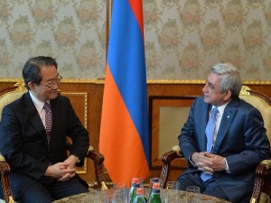Президент Армении и посол Японии обсудили развитие экономических отношений
