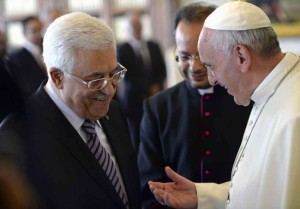 Папа Римский назвал лидера Палестины Махмуда Аббаса «ангелом мира»