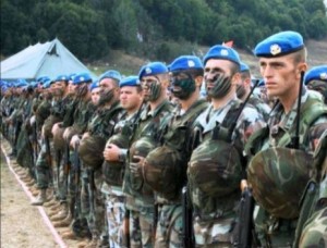 Армянские военные наблюдают за учениями «LOGEX 15»