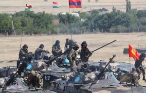 Армянское подразделение КСОР ОДКБ прибыло в Таджикистан