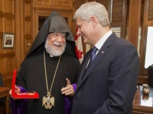 Католикос Арам I встретился с премьер-министром Канады
