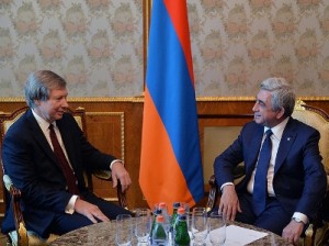 Саргсян и Уорлик обсудили нынешний этап переговоров по Карабаху