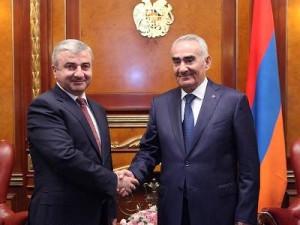 Спикер парламента Армении принял своего арцахского коллегу