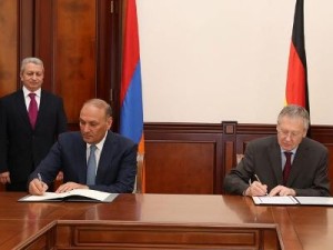 Между Арменией и Германией подписано соглашение о финансовом сотрудничестве