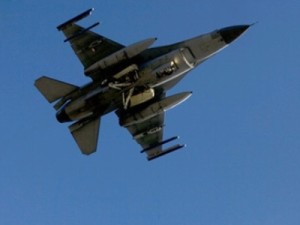 Истребитель F-16 разбился при тренировочном полете в США