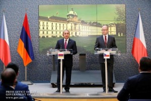 Премьер Чехии: Армения является важным партнером для Чехии в регионе Южного Кавказа