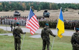 США проведут в Украине новые военные учения