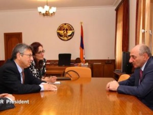 Президент Арцаха принял делегацию Армянской Ассамблеи Америки