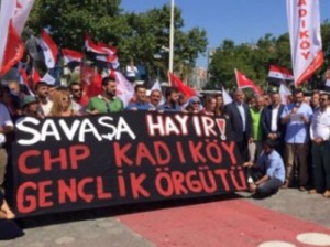 Акция в Стамбуле: в поддержку Сирии и против Эрдогана