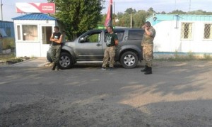 «Правый сектор» установил блокпост на границе с Приднестровьем