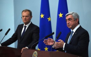 Евросоюз не должен ставить знак равенства между армянской и азербайджанской сторонами - Серж Саргсян