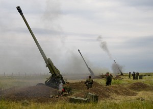 На полигоне российской базы в Армении начались артиллерийские учения
