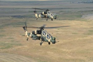 Турецкие вертолеты вызвали панику в Грузии
