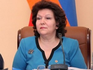 Эрмине Нагдалян не может руководить группой дружбы Армения – США, поскольку является членом российского клуба «Грибоедов»