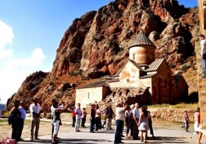 Число туристов в Армению вырос на 1,8%