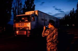 Более 20 машин с гробами поехали в Россию из Донбасса