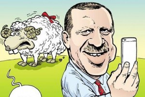«Селфи с жертвенными овцами»: Эрдоган – на обложке турецкого карикатурного журнала