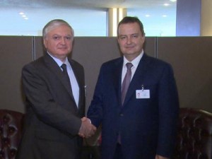 Глава МИД Армении обсудил с председателем ОБСЕ ситуацию вокруг Карабаха
