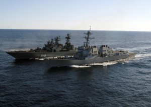Российские военные корабли движутся к Сирии