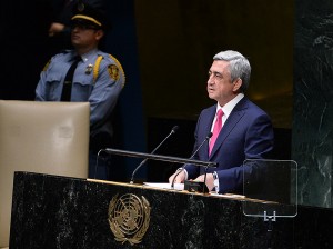 Выступление президента Армении на Генассамблее ООН - прямая трансляция