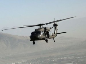 Три человека пострадали при крушении военного вертолета в США
