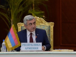Сотрудничество по линии ОДКБ одо из ключевых приоритетов внешней политики Армении - Серж Саргсян