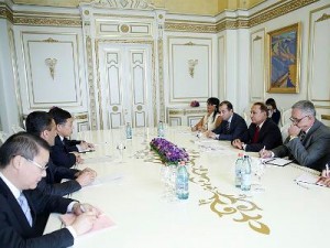 Китай заинтересован в расширении экономического сотрудничества с Арменией